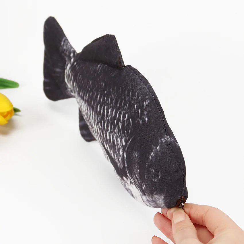 Fish Shaped Zipper Pencil Case - Vivareflex Online