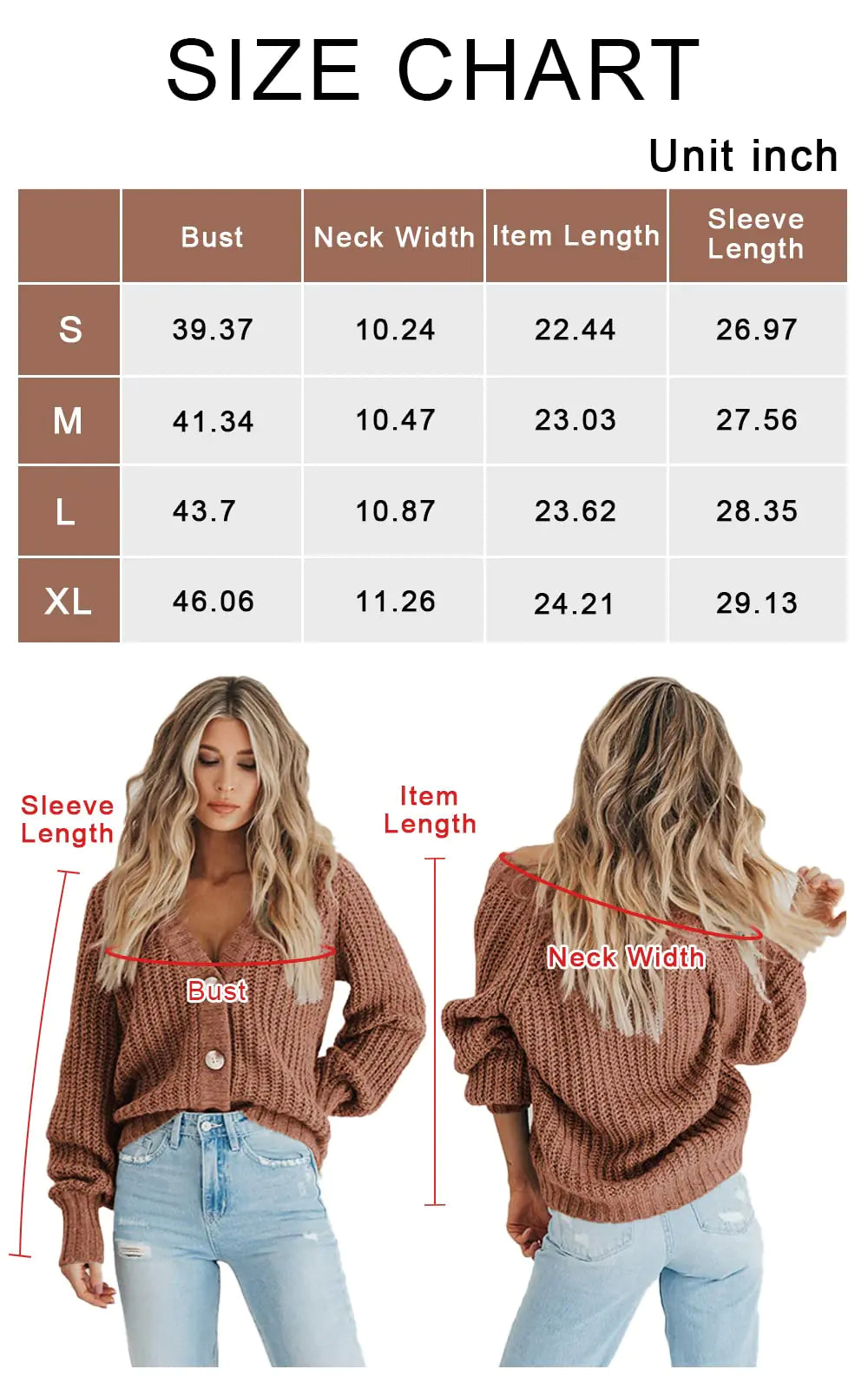 PRETTYGARDEN Women's Chunky Knit Open Front Sweater - Long Sleeve Button Loose Short Cardigan - Medium Orchid Mist - Vivareflex Online