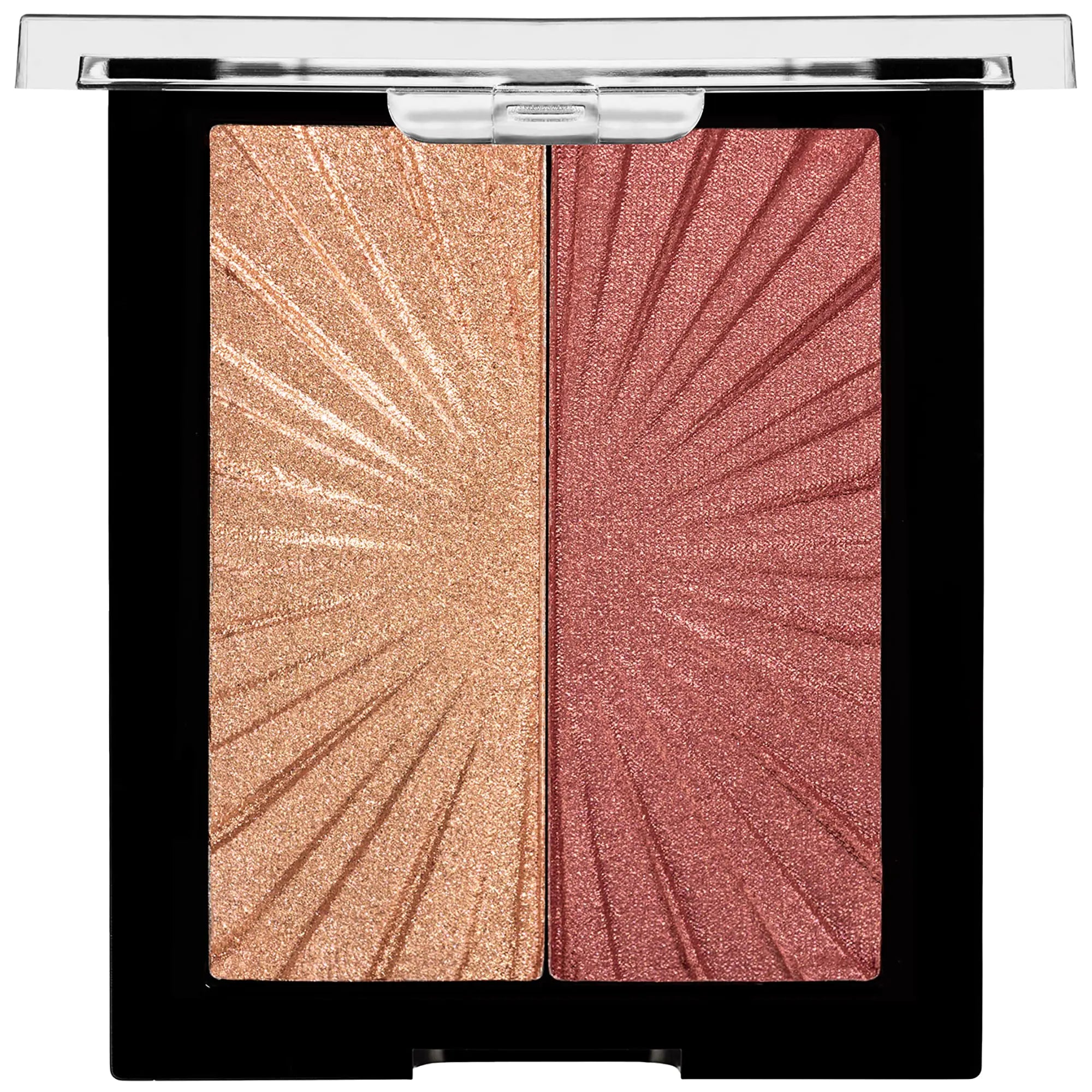 Wet n Wild MegaGlo Blushlighter, juego de rubor e iluminador combinables, acabado metálico brillante, Flash Me 3 - Flash Me 0,35 onzas (paquete de 1) 