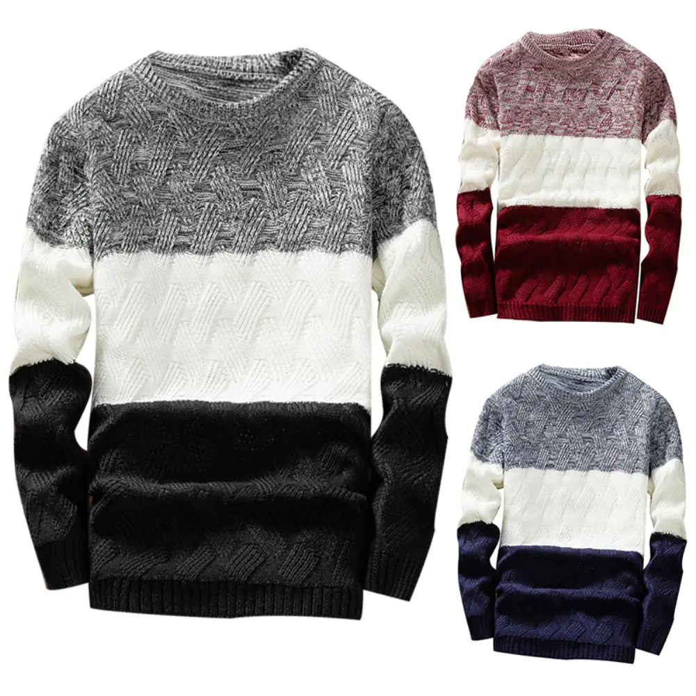 Men Autumn Sweaters O Neck Long Sleeve Vivareflex Online