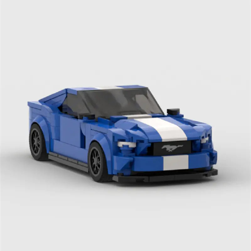 MOC Ford Mustang Hoonicorn Car Speed Champion Racer Building Block - Vivareflex Online