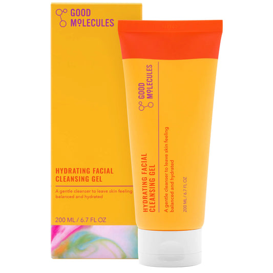 Good Molecules Hydrating Facial Cleansing Gel - Face Wash with Rosewater and Pineapple - Skincare for Face - Vivareflex Online