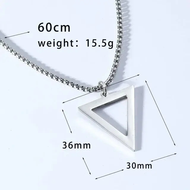 Trendy Stainless Steel Pillar Pendant For Men & Women Vivareflex Online