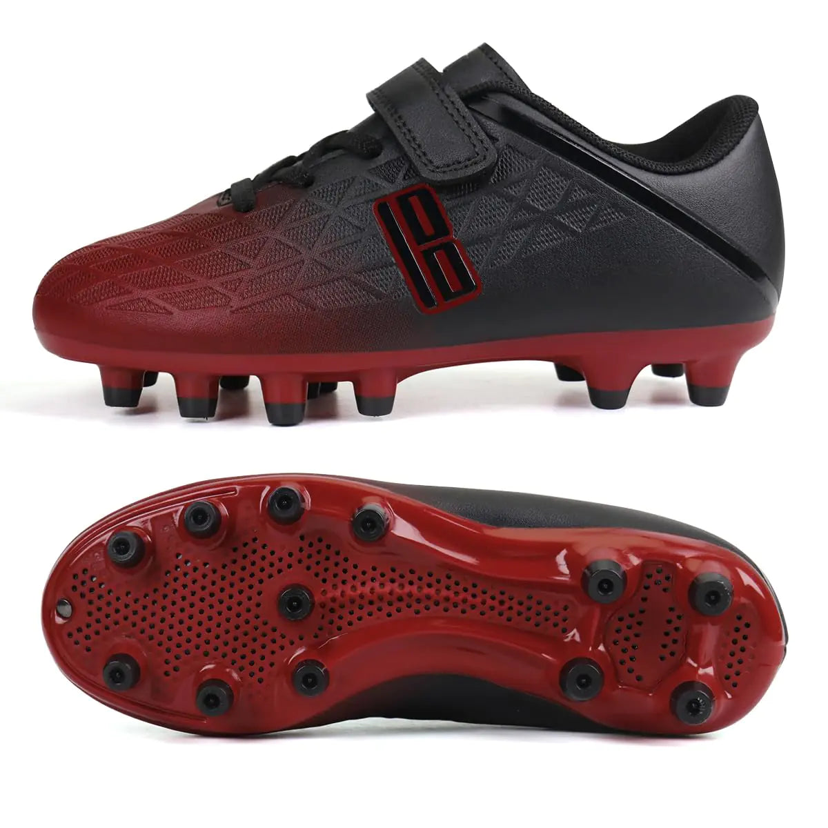 brooman Firm Ground Soccer Cleats Boys Girls_Vivareflex_Online