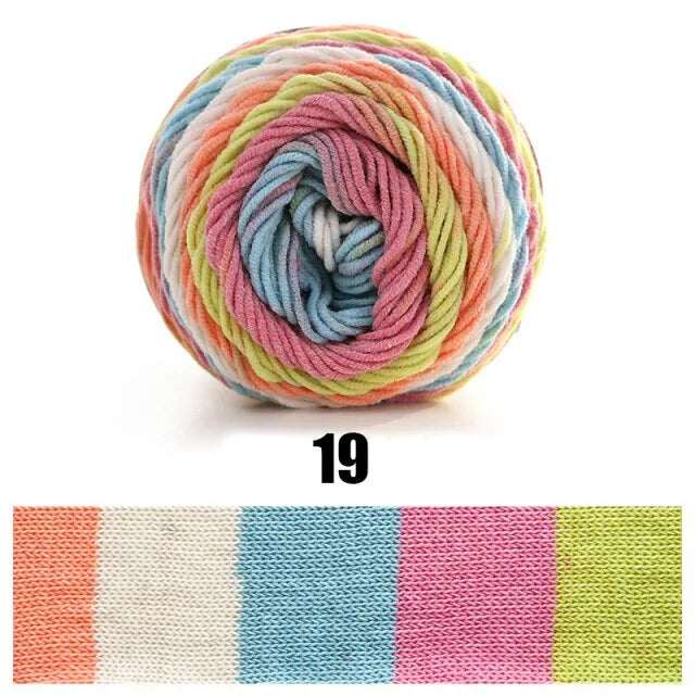 100g Rainbow Dyed Yarn - Vivareflex Online