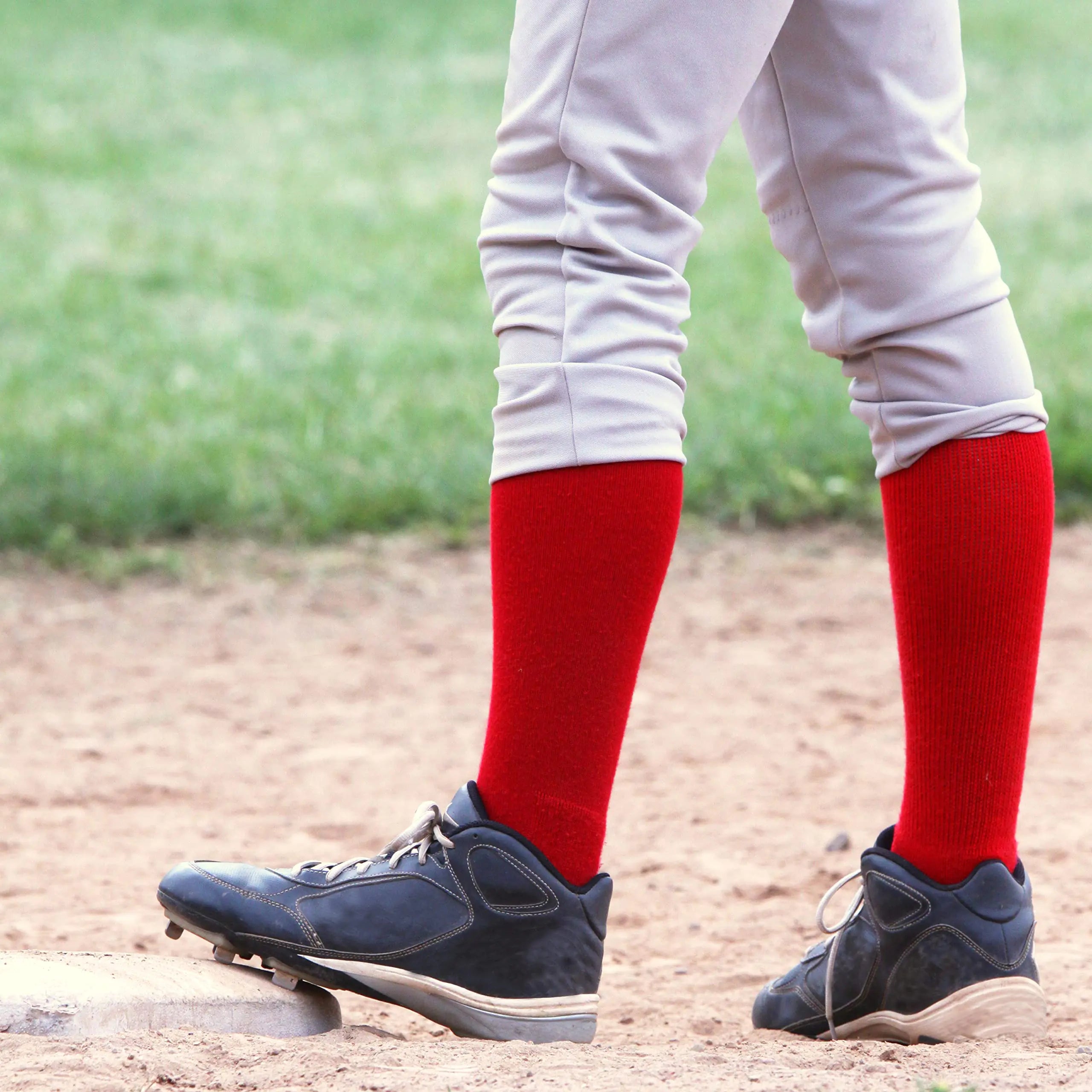 Calcetines de tubo TCK Prosport Calcetines de béisbol Softbol Fútbol Rosa fuerte X-Large 