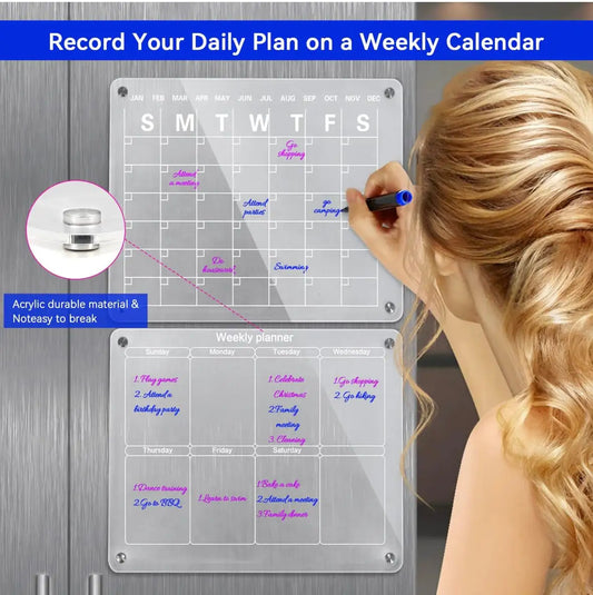 Acrylic Magnetic Calendar - Vivareflex Online