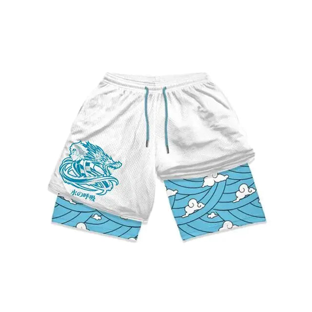 Anime Gym Shorts For Men Vivareflex Online