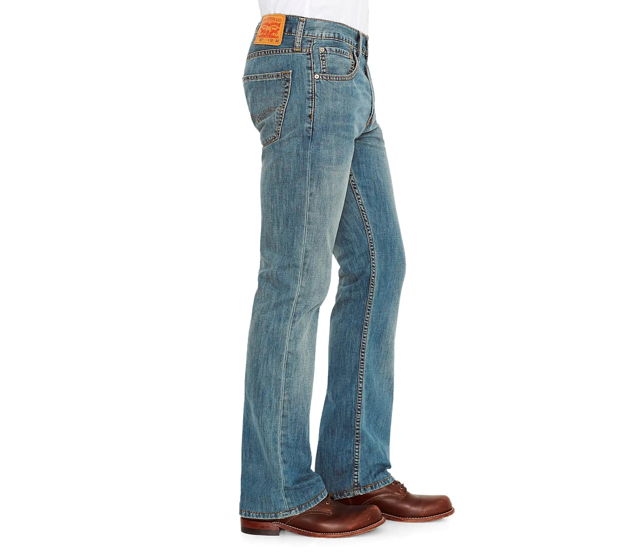 Levi's Men's 527 Slim Bootcut Jeans 36W x 34L Medium Chipped - Vivareflex Online