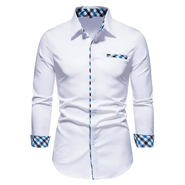 Patchwork Formal Shirts for Men Vivareflex Online