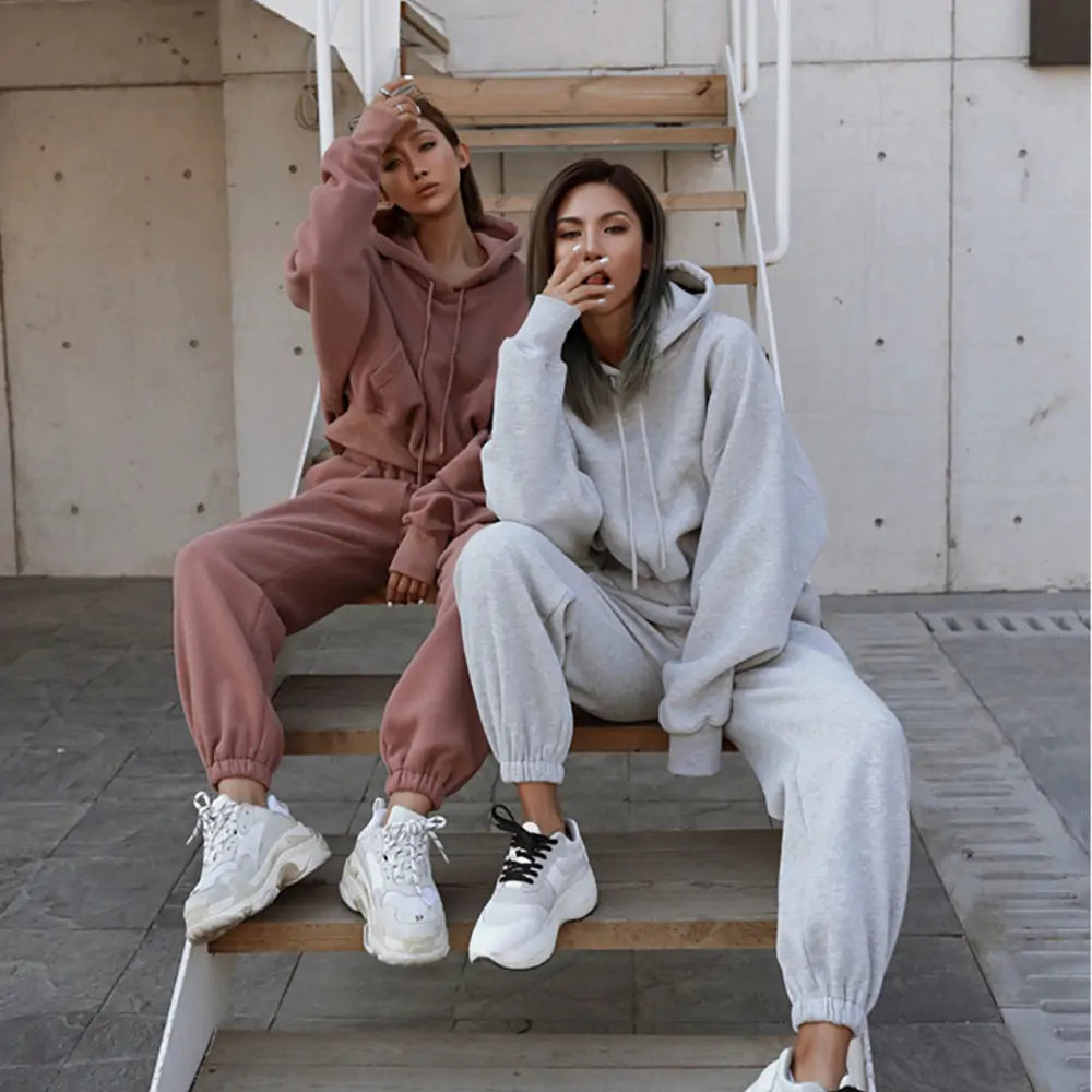 Women Warm Hoodie and Pants Set Vivareflex Online