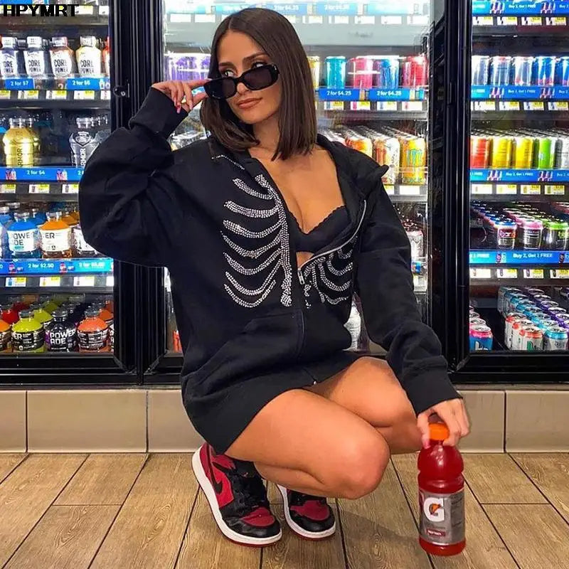 Skeleton Hoodies Women Vivareflex Online