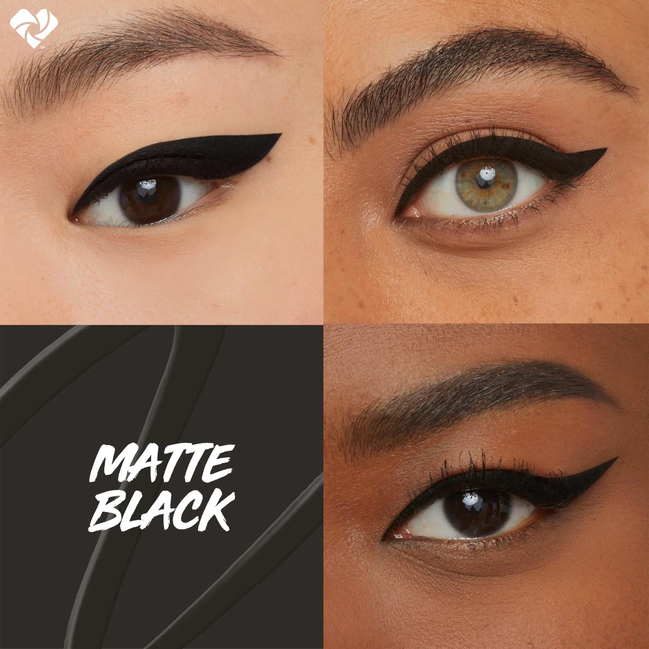 Maybelline Eyestudio Master Precise All Day - Delineador líquido resistente al agua, negro mate, 1 unidad (el empaque puede variar), 0,03 onzas (paquete de 1) 