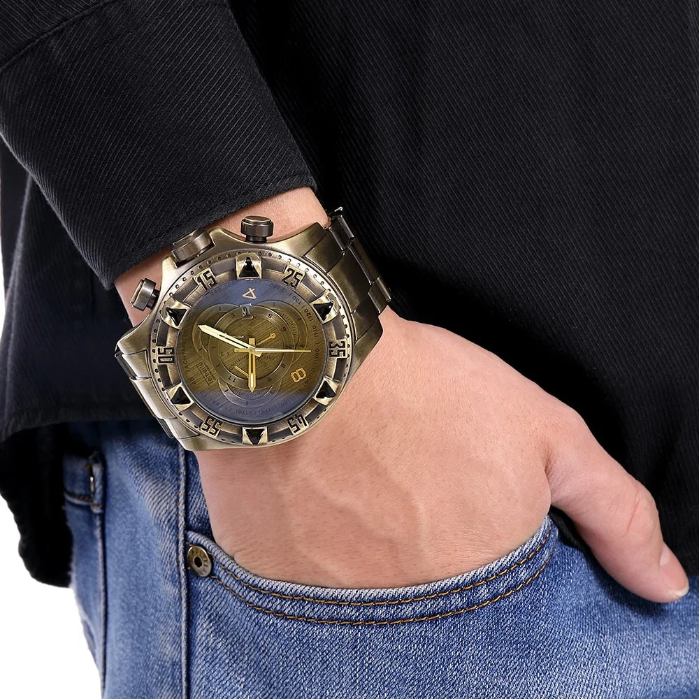 Men Quartz Clock Vintage Watch Vivareflex Online