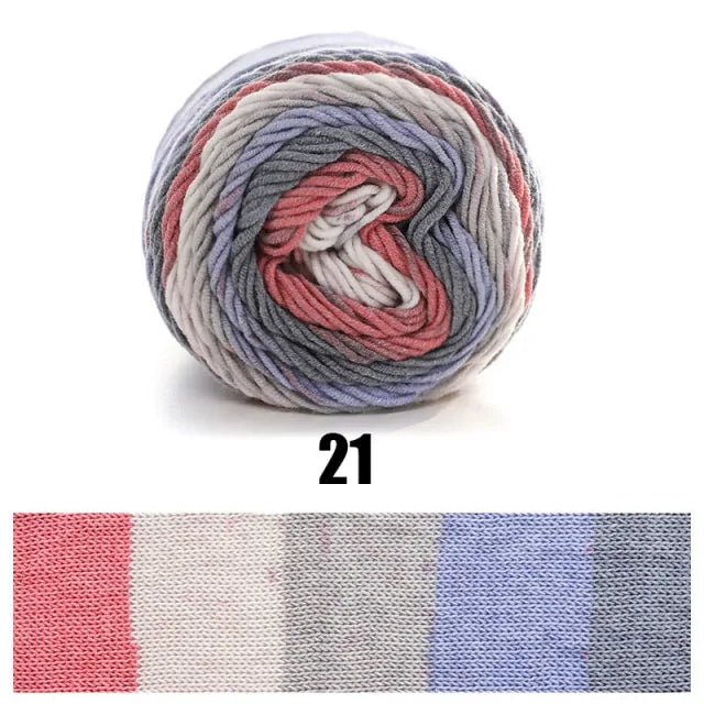 100g Rainbow Dyed Yarn - Vivareflex Online