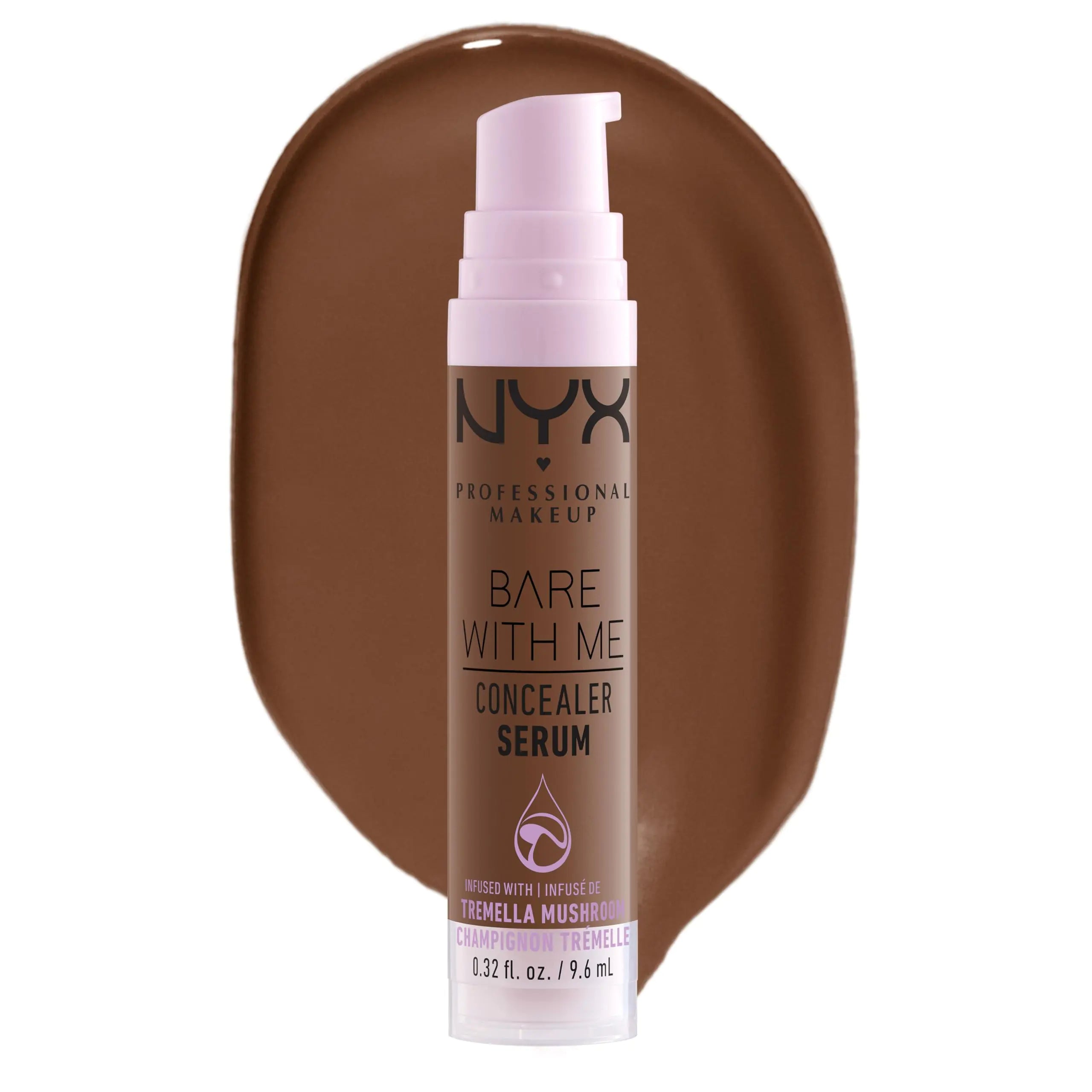 NYX PROFESSIONAL MAKEUP Suero corrector Bare With Me, hasta 24 horas de hidratación - Rich 12 Rich 0.32 fl oz (paquete de 1) 