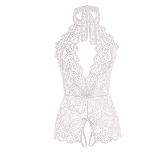 Lingerie érotique en dentelle Teddy