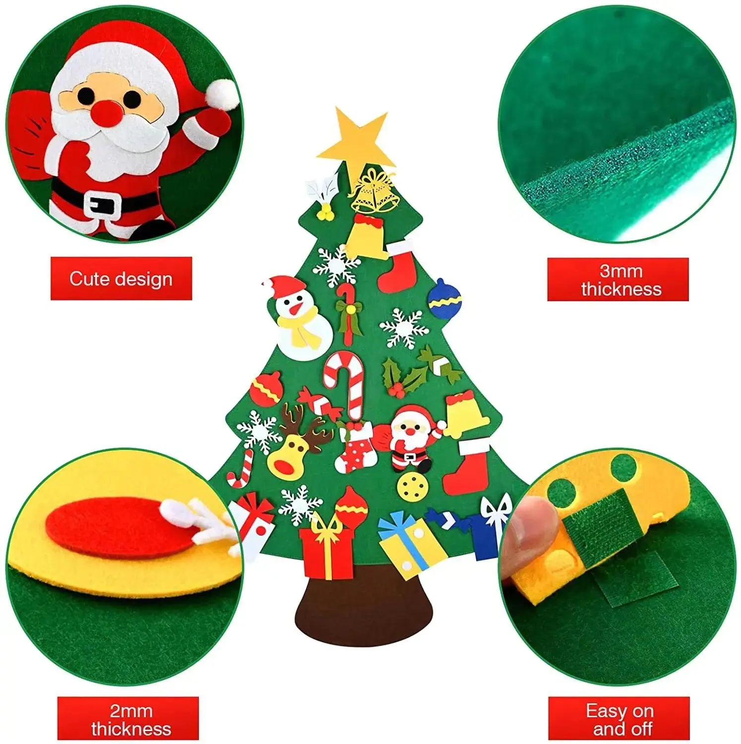 DIY Felt Christmas Tree Kit - Vivareflex Online