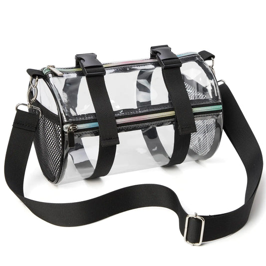 Bolso bandolera transparente - Bolso tipo cubo para conciertos aprobado por estadios 