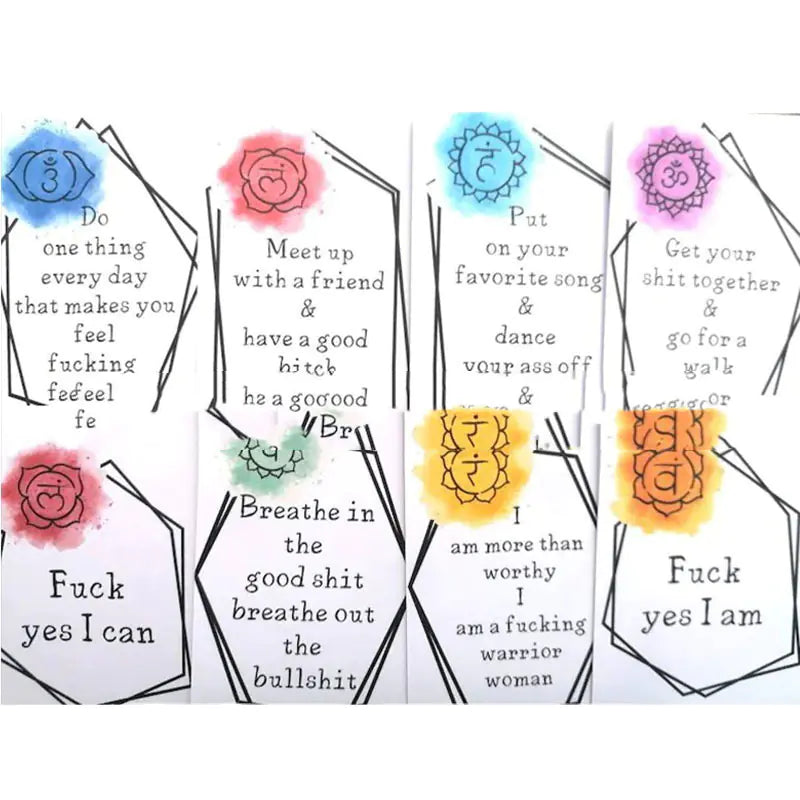 Cartes d'affirmation amusantes