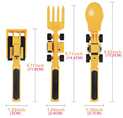 Utensil Set Excavator Spoon Cutlery Set - Vivareflex Online