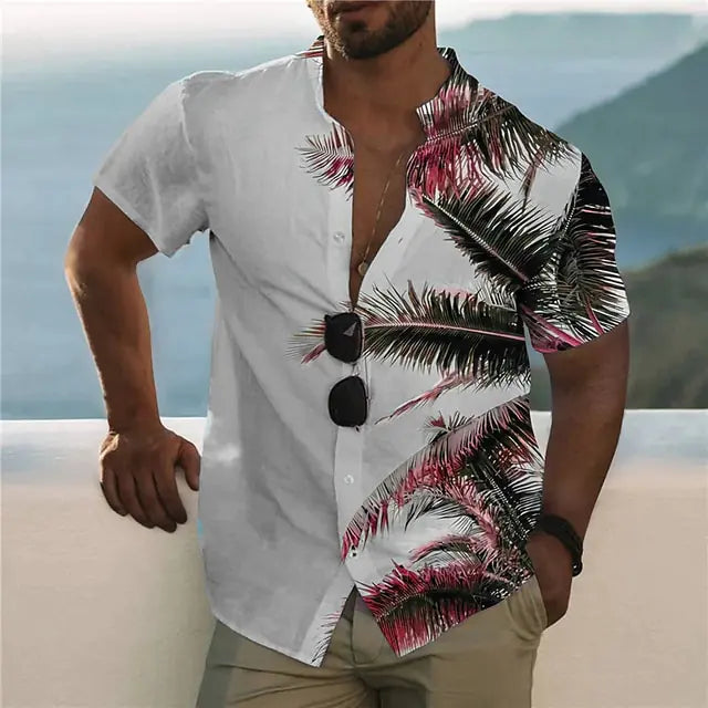 Summer Hawaiian Floral Shirts For Men Vivareflex Online