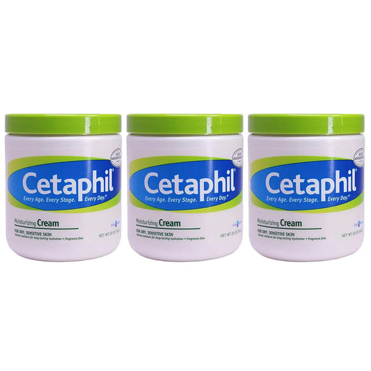 Cetaphil Moisturizing Cream(3 Pack) | Fragrance Free