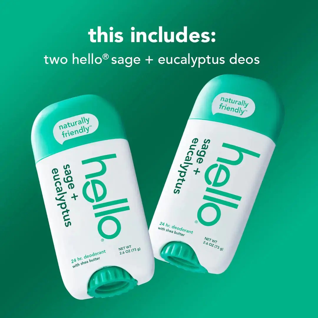 hello Sage + Eucalyptus Deodorant With Shea Butter_Vivareflex_Online