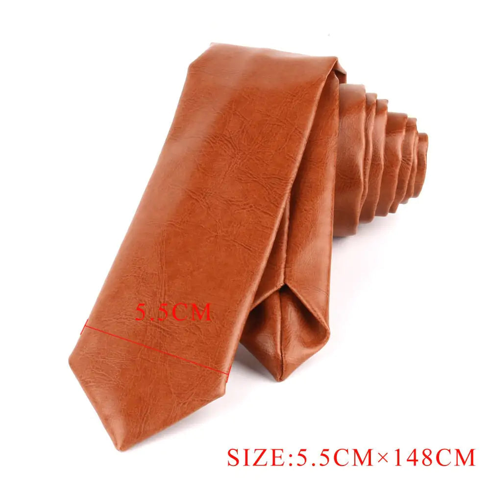 Polyurethane Leather Ties For Men Vivareflex Online