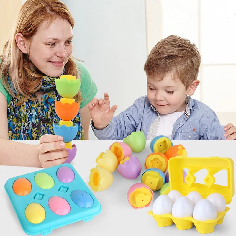 Puzzles 3D Smart Eggs pour enfants