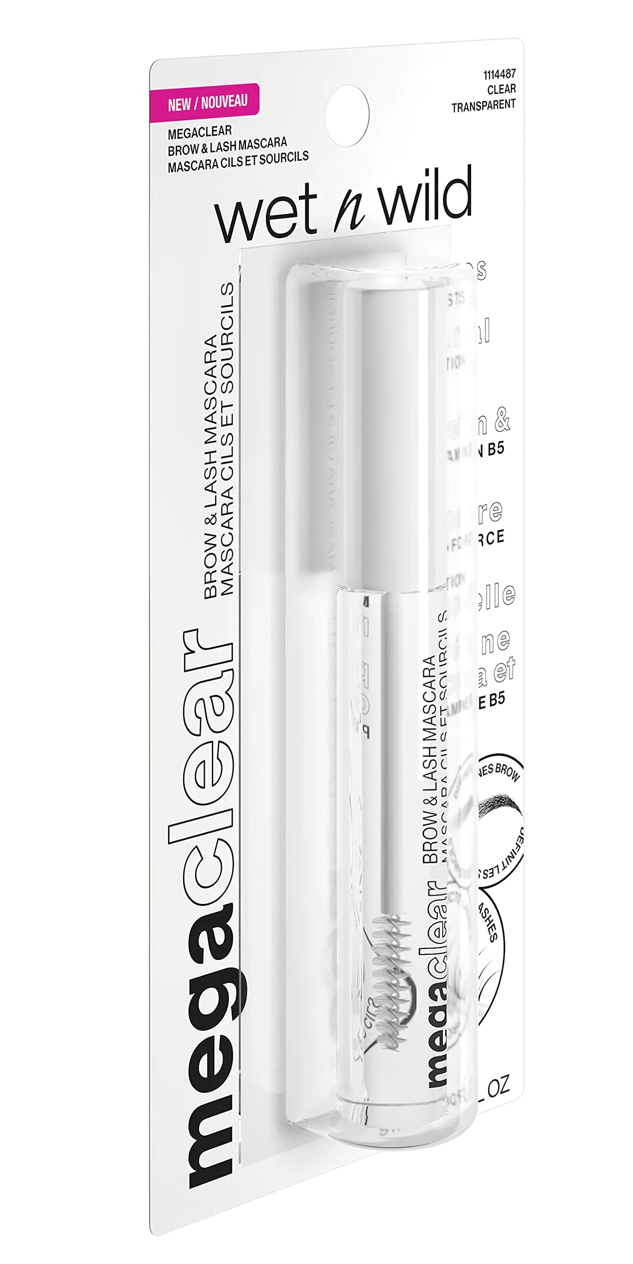 Wet N Wild Mega Clear Brow & Lash Mascara – Groom, Sculpt & Define