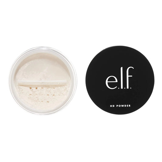 e.l.f. High Definition Loose Powder | Lightweight, Long-Lasting, & Creates Soft Focus Effect