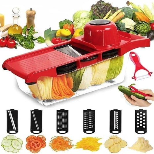 6-in-1 Vegetable Slicer & Cutter - Vivareflex Online