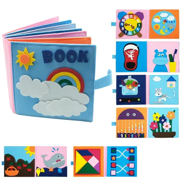 3D Baby Story Cloth Book - Vivareflex Online