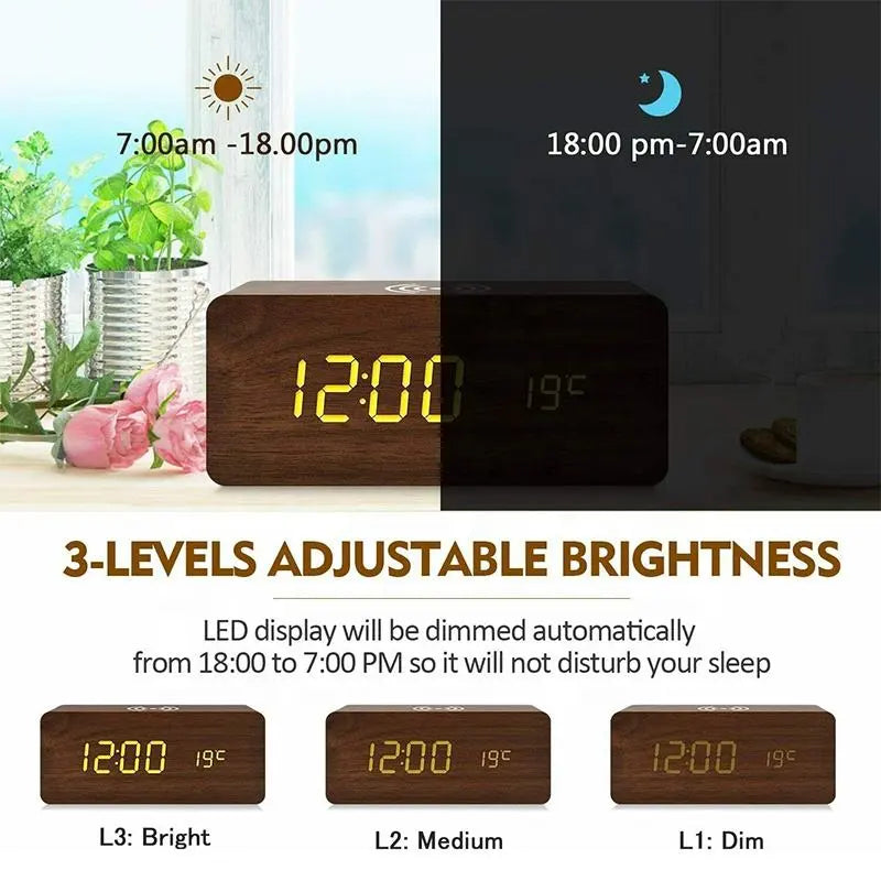 Woodland Wake Wireless Clock Vivareflex Online