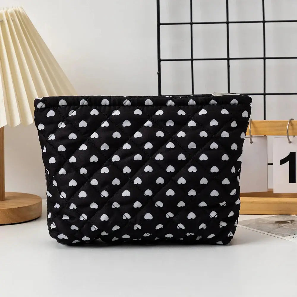 kawaii makeup Ladies Travel Storage Bag New bow Women's Cosmetic Bags Cute Portable Girls Pencil Case Makeup Bag Handbags Ultimate Bag Store