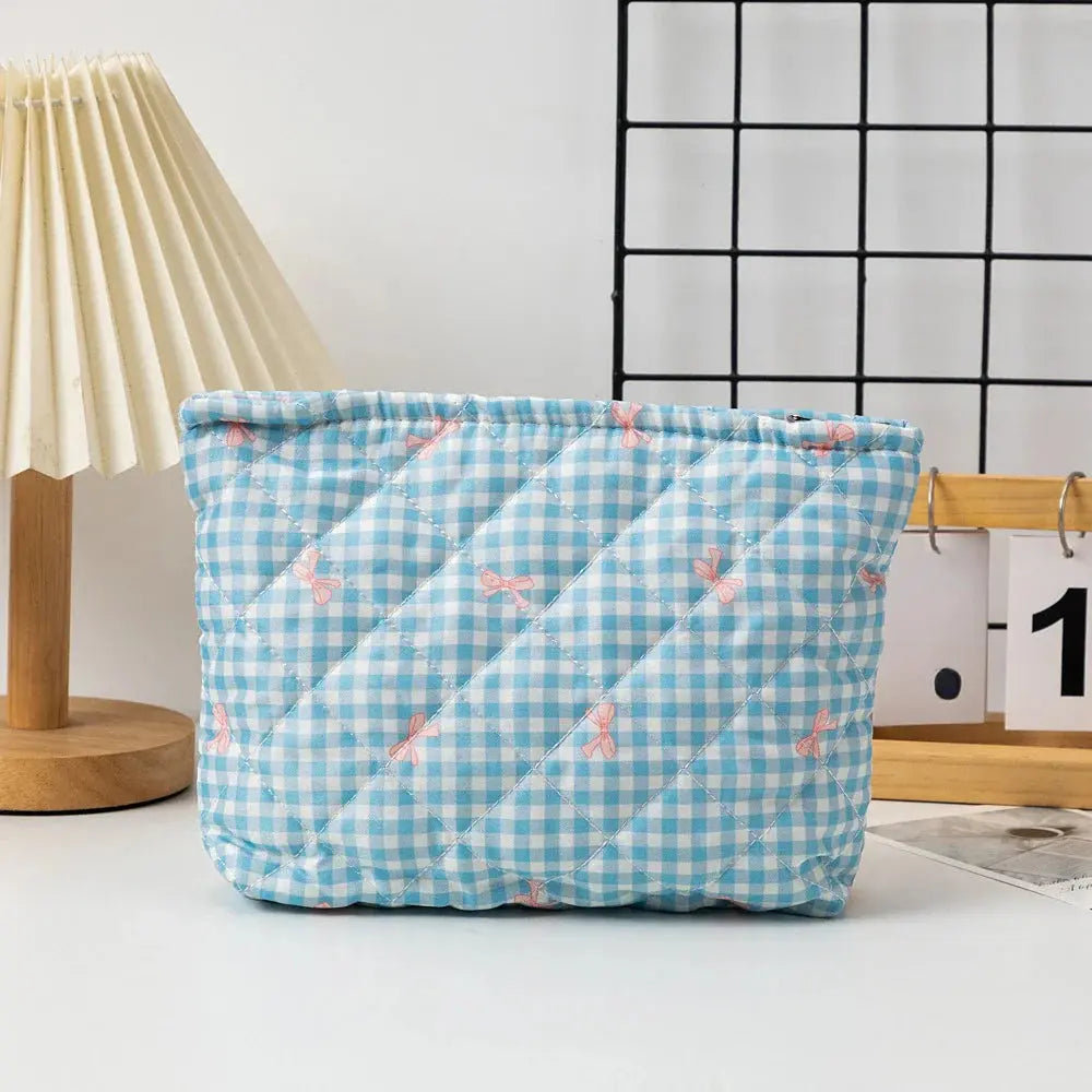 kawaii makeup Ladies Travel Storage Bag New bow Women's Cosmetic Bags Cute Portable Girls Pencil Case Makeup Bag Handbags Ultimate Bag Store