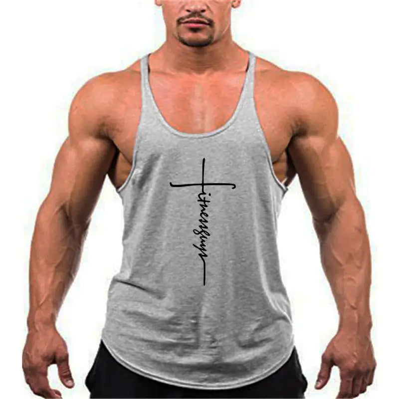 Brand Gym Stringer Tank Top Men Bodybuilding Clothing Vivareflex Online