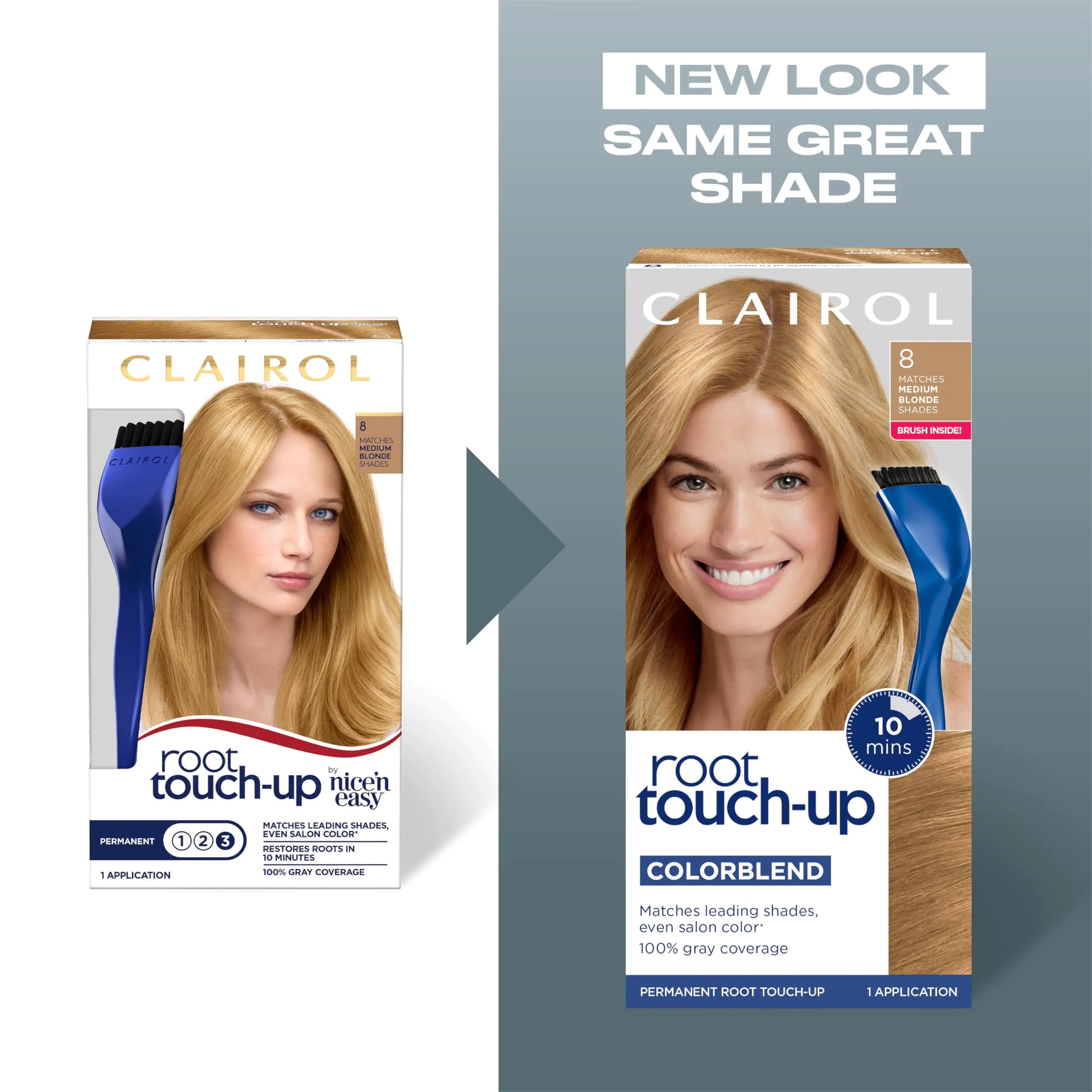 Clairol Root Touch-Up by Nice'n Easy Permanent Hair Dye, 5 Medium Brown Hair Color, (Pack of 1)