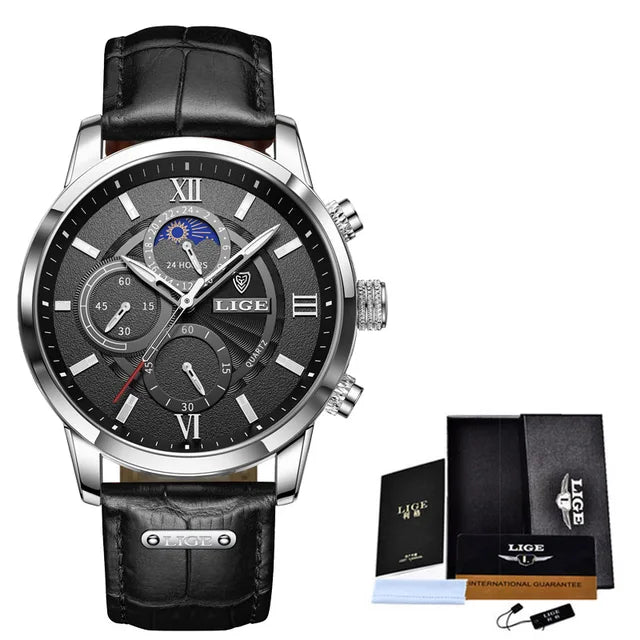 Leather Men Quartz Luxury Watches Vivareflex Online