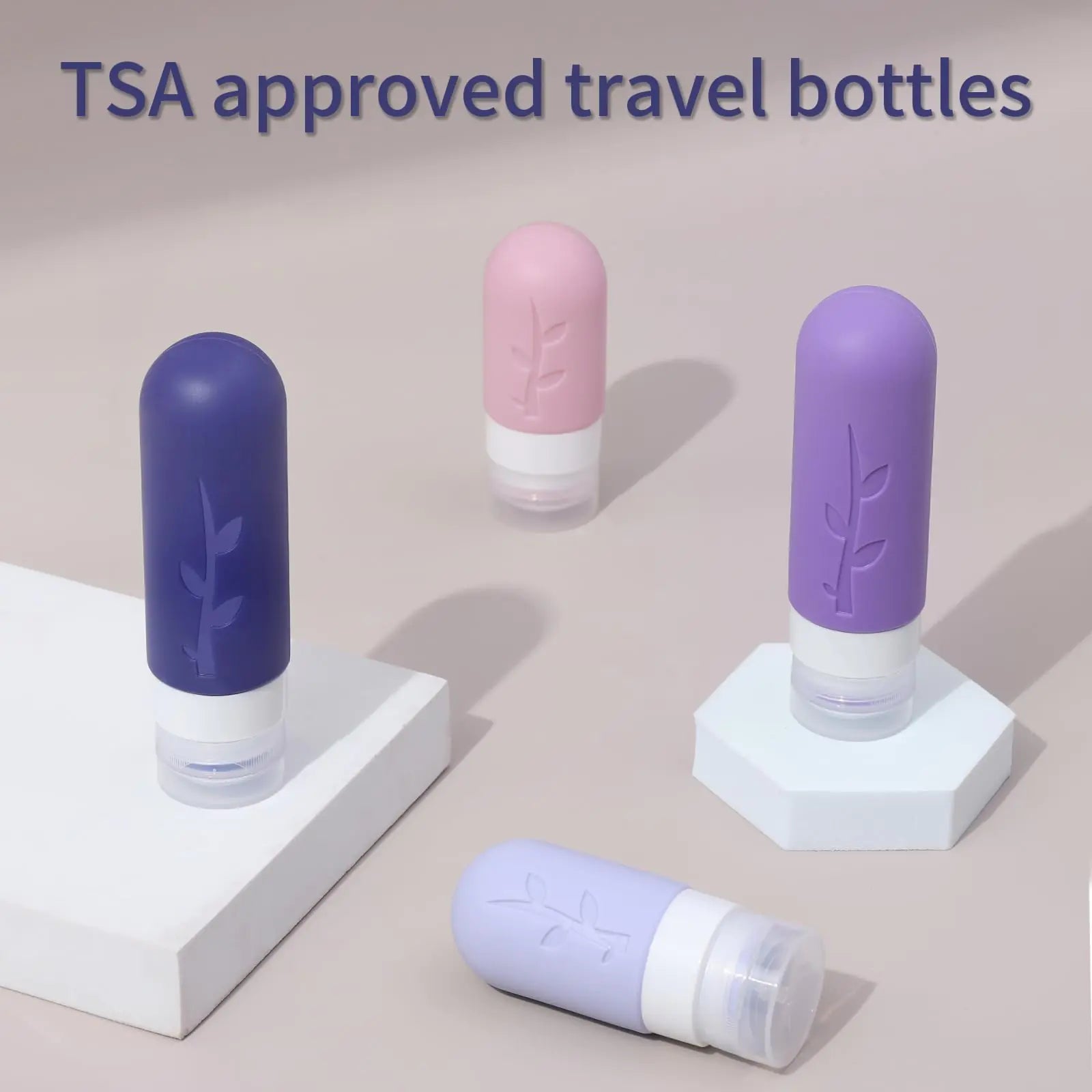 Contenants de voyage pour produits de toilette, lot de 18, contenants de voyage approuvés par la TSA pour produits de toilette