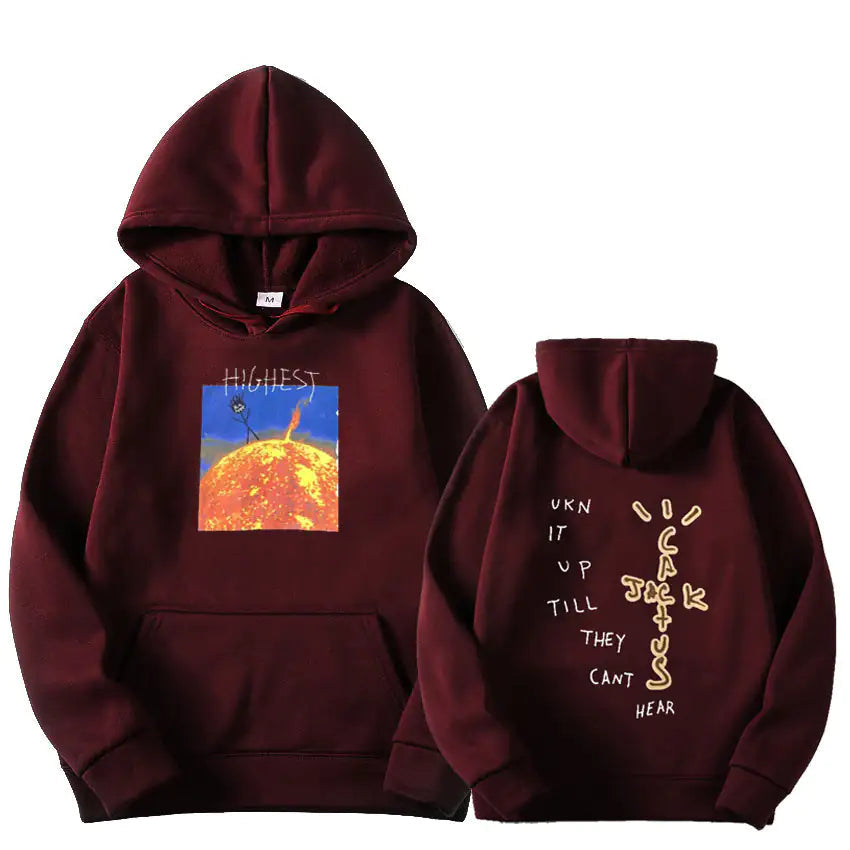 Travis Scott Sun Hoodies Men/Women Vivareflex Online