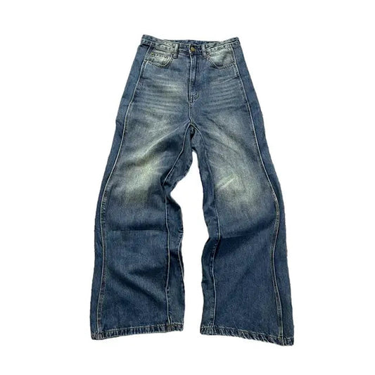 Twisted Seam Men Baggy Jeans Vivareflex Online