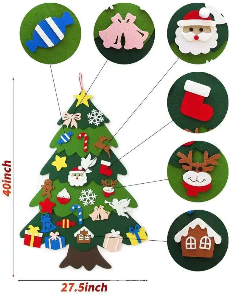 DIY Felt Christmas Tree Kit - Vivareflex Online