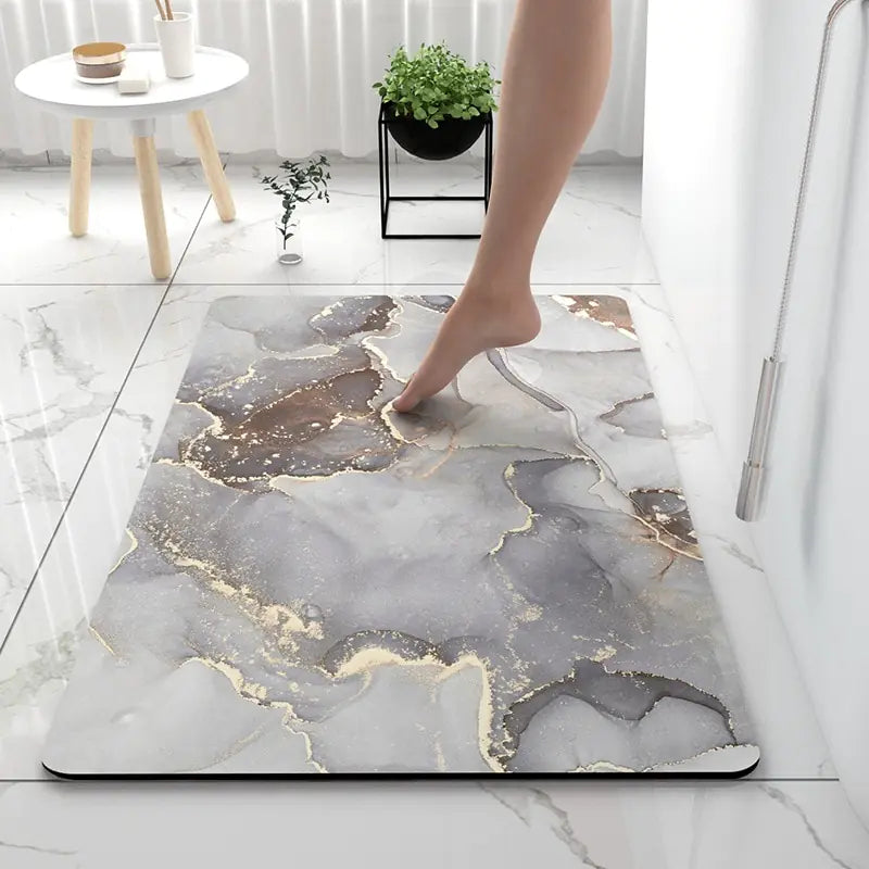 Alfombras suaves para el baño