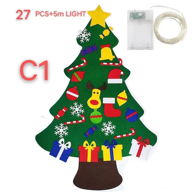 DIY Felt Christmas Tree Kit - Vivareflex Online