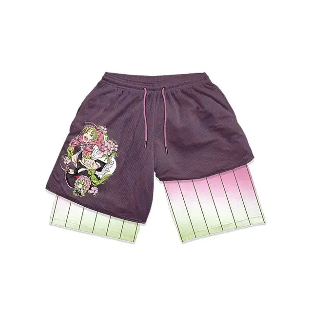 Anime Gym Shorts For Men Vivareflex Online