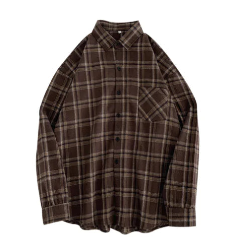 Women Shirt Plaid Female Oversize Blouse Vivareflex Online