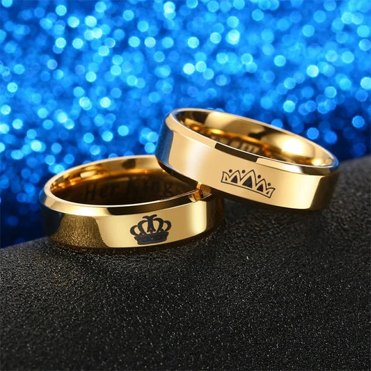 Couple Ring Her King His Queen - Vivareflex Online