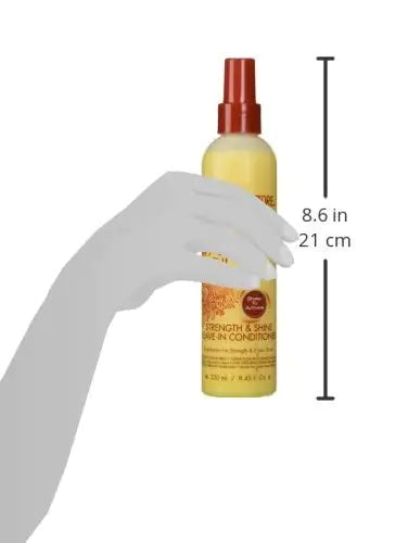 Crème de la nature, après-shampoing sans rinçage à l'huile d'argan, formule démêlante et revitalisante pour cheveux normaux 8,45 fl oz 8,4 fl oz (paquet de 1)